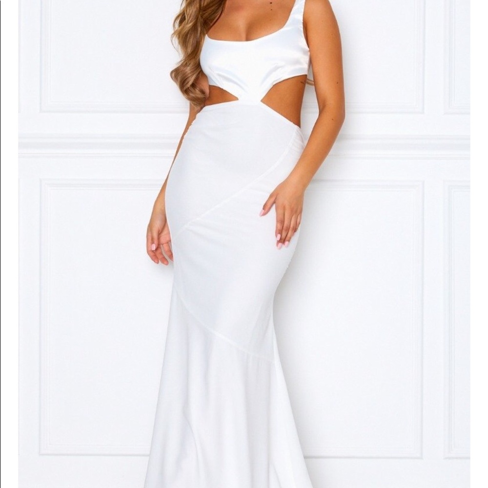 White Prom Dress
